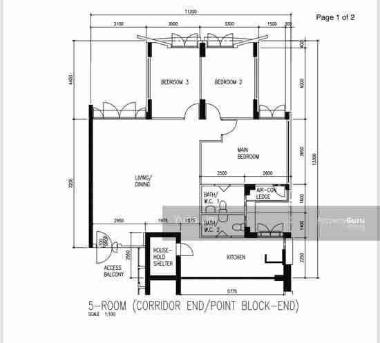sengkang resale property - 324B-Sengkang-East - Floor Plan